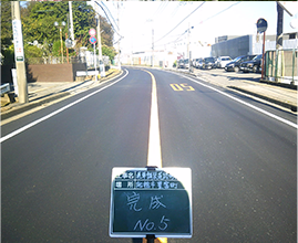 県単舗装道路修繕工事